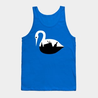 Dramabite Water is Life Environmental Pollution Critique Ecology Tank Top